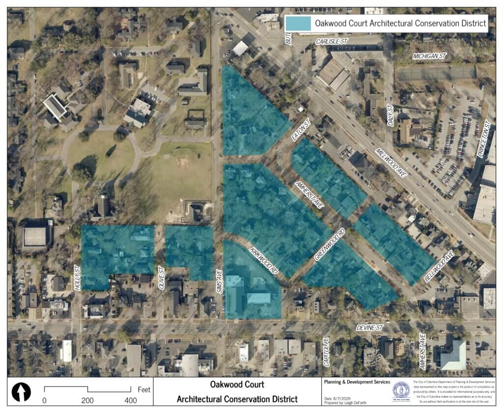 Preservation Districts Planning & Development City of Columbia